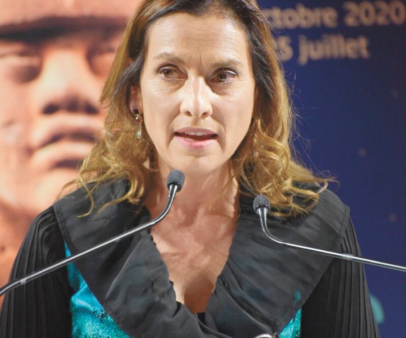 Beatriz Gutiérrez Müller, esposa del Presidente, de gira en Europa. ARCHIVO EL UNIVERSAL