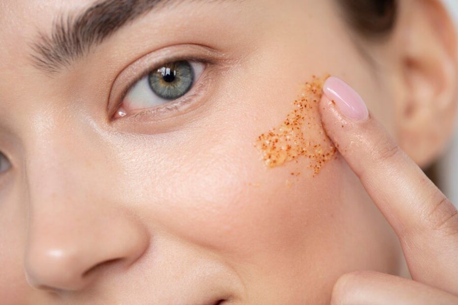 Renueva tu piel con este exfoliante casero de sal marina y aceite de coco. Fuente: Freepik.