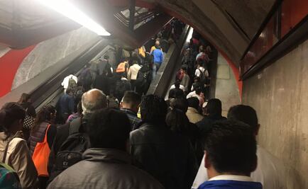 Hay marcha lenta en líneas 7 y 8 del Metro