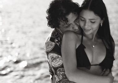 Las románticas fotos con que Ángela Aguilar celebró su primer aniversario de bodas con Nodal 