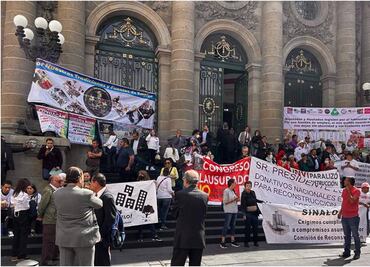 "Es un show": Damnificados impiden sesión solemne por 19s en el Congreso de la CDMX