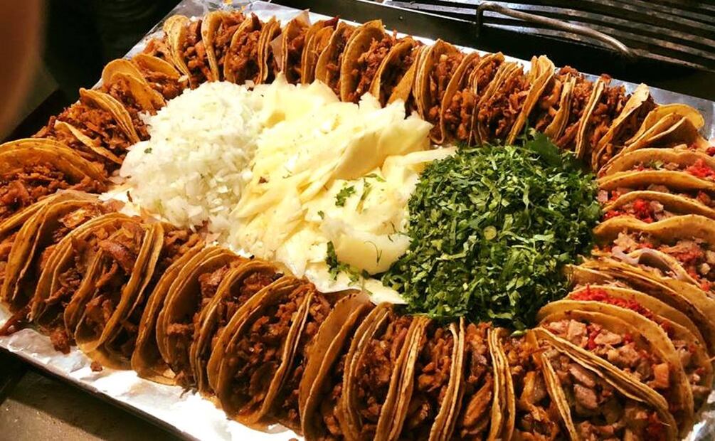 Rosca de Reyes de tacos. Foto: Tacos Peque / Facebook