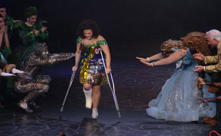 Lucero Mijares actuó fracturada sin saberlo: cuenta lo que pasó minutos antes de salir en "El mago The Wiz"