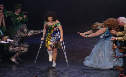 Lucero Mijares actuó fracturada sin saberlo: cuenta lo que pasó minutos antes de salir en "El mago The Wiz"