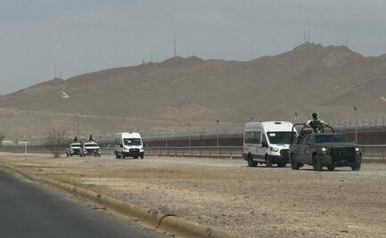 Operativo en la frontera; INM y Guardia Nacional refuerzan vigilancia en Ciudad Juárez