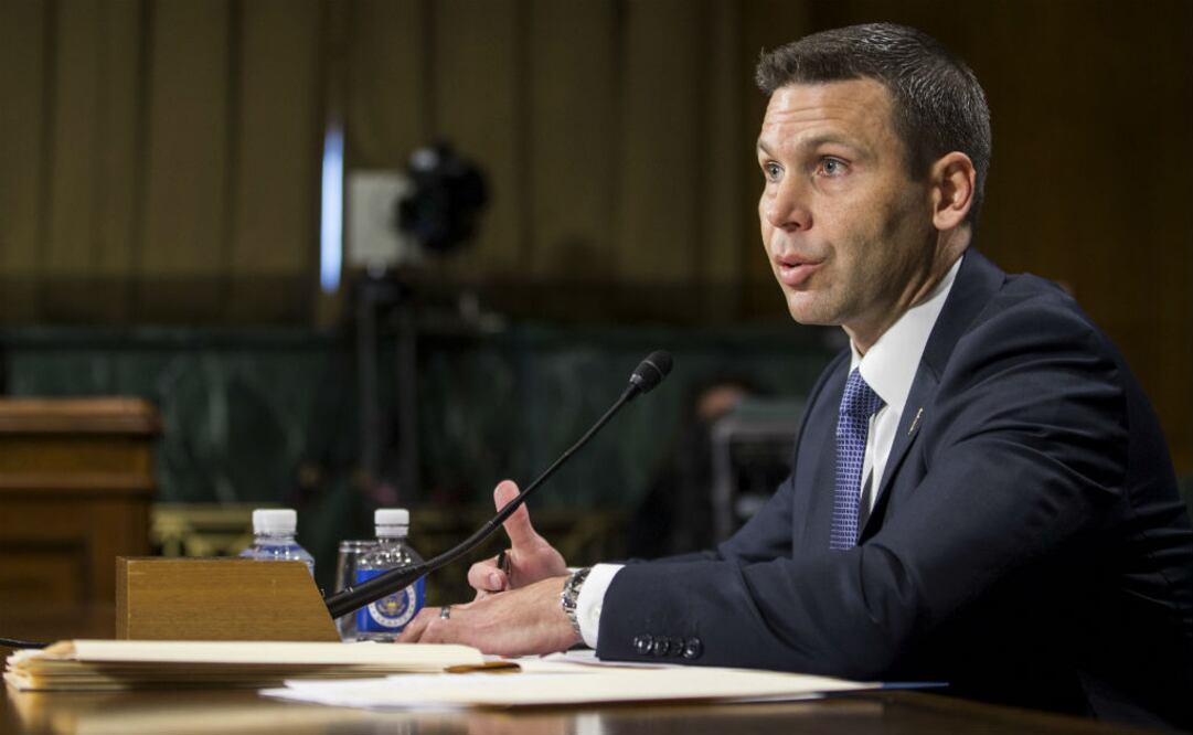 El jefe de la Oficina de Aduanas y Protección Fronteriza Kevin McAleenan. FOTO: AFP