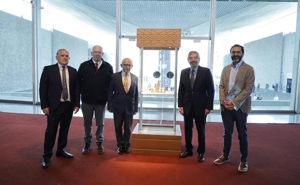 El secretario de Relaciones Exteriores reconoció "el enorme potencial que tenemos para seguir trayendo piezas arqueológicas a su lugar de origen". Foto: Especial