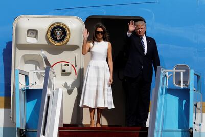 Trump llega a Roma; mañana se reunirá con el Papa