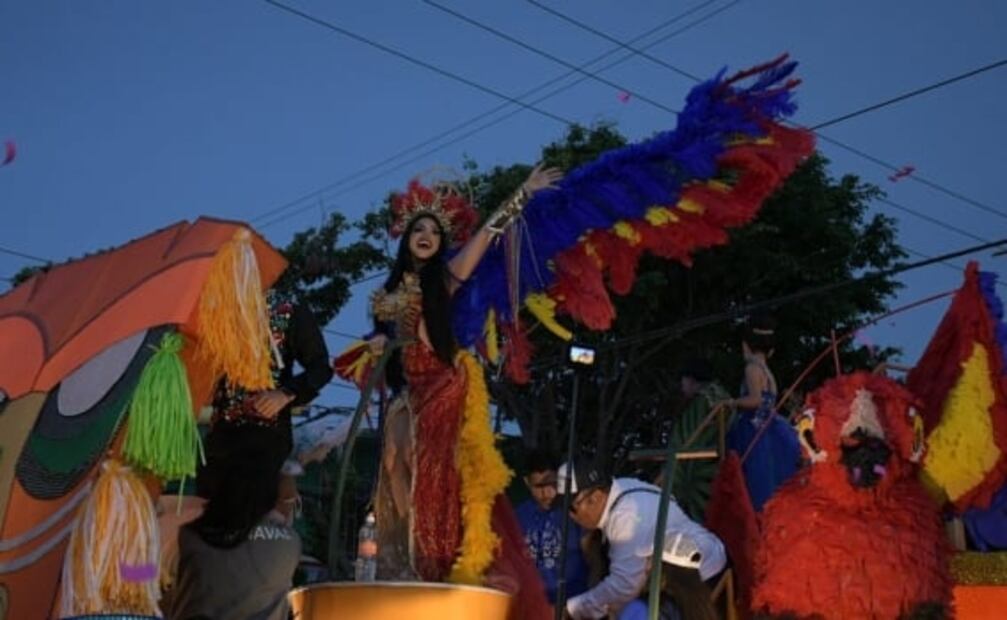 Más de 40 mil personas disfrutaron del primer papaqui del Carnaval de Veracruz 2022