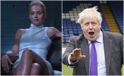 Señalan a legisladora de distraer a Boris Johnson con las piernas, como escena de Sharon Stone en "Bajos Instintos"