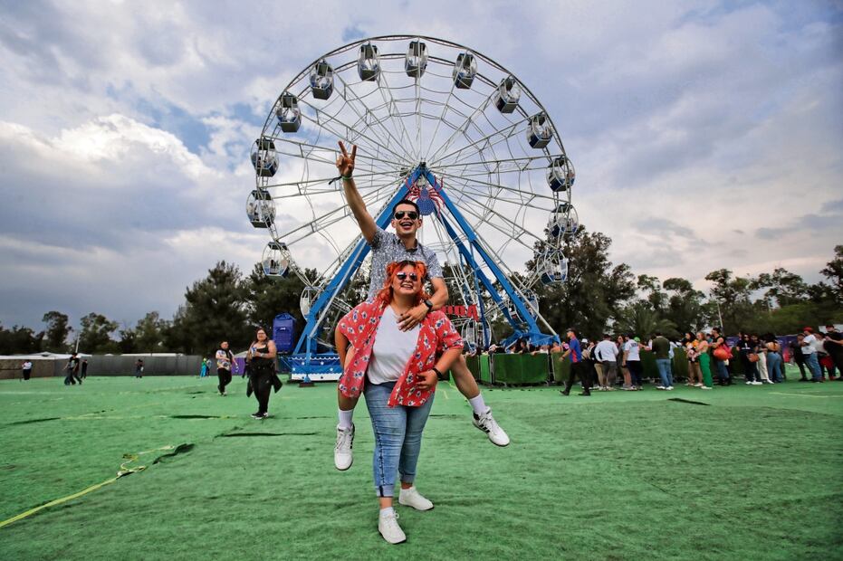Además de la música, hubo otras actividades y servicios. Foto: Fernanda Rojas / EL UNIVERSAL