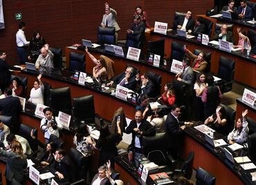 Morena y aliados en el Senado aprueban Ley de Seguridad Pública que unifica registro de datos biométricos; envían al Ejecutivo