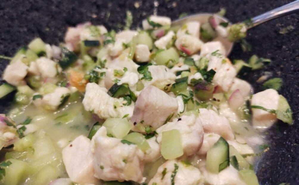 Quítate el calor preparando esta receta de ceviche