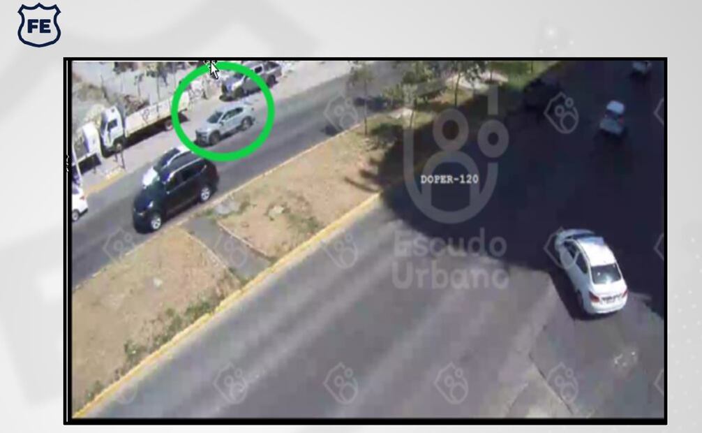 14:19 horas sobre los cruces Av. Acueducto y Real de Acueducto colonia Lomas del Bosque, en Zapopan. Foto: Especial