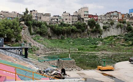 No cesa la extracción de basura de la presa Río Becerra 