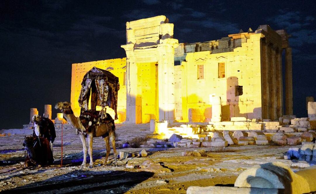 El edificio más grande de Palmira es el templo de Bel, dedicado a la deidad suprema babilonia, y cuyo techo, ya desaparecido, estaba originalmente recubierto de oro (Foto: Reuters)