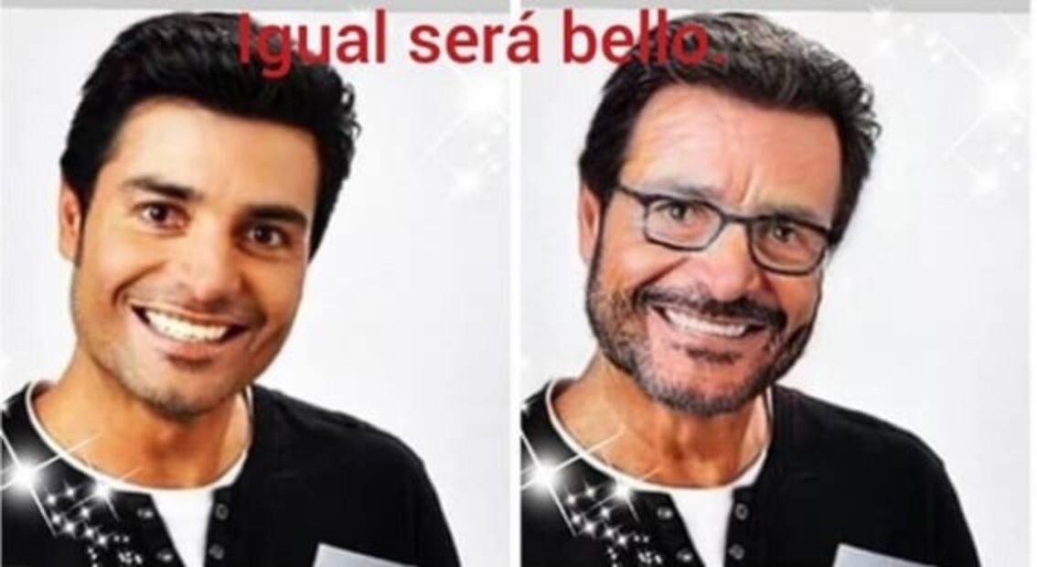 Chayanne recibe la vejez con arrugas y canas