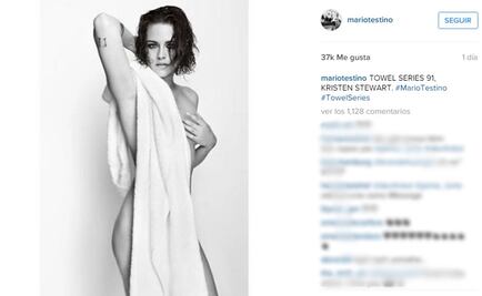 Kristen Stewart se desnuda para Mario Testino