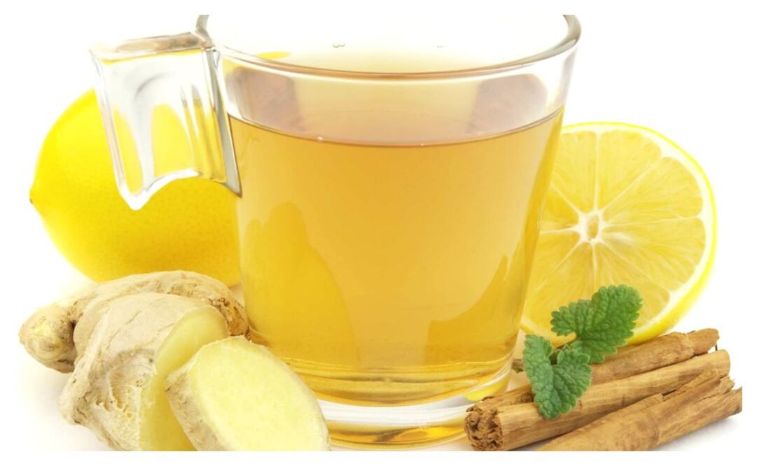 El té de jengibre es una infusión que te encantará para contrarrestar el dolor de cabeza.