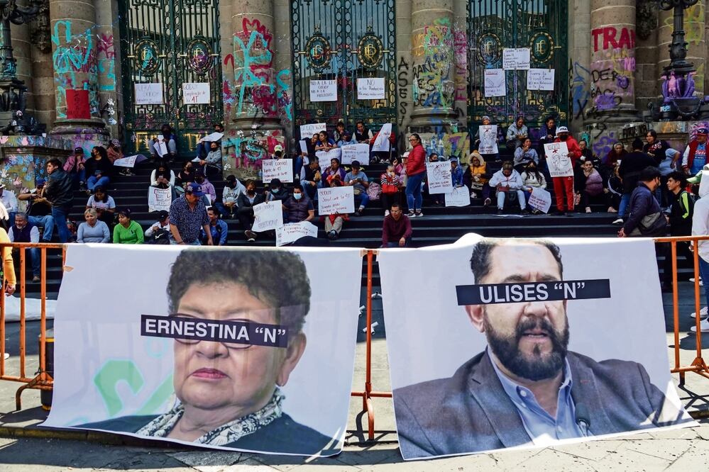 Los diputados de Morena rechazaron que la legislación tenga dedicatoria a la fiscal; los blanquiazules se inconformaron. Foto: Galo Cañas Rodríguez