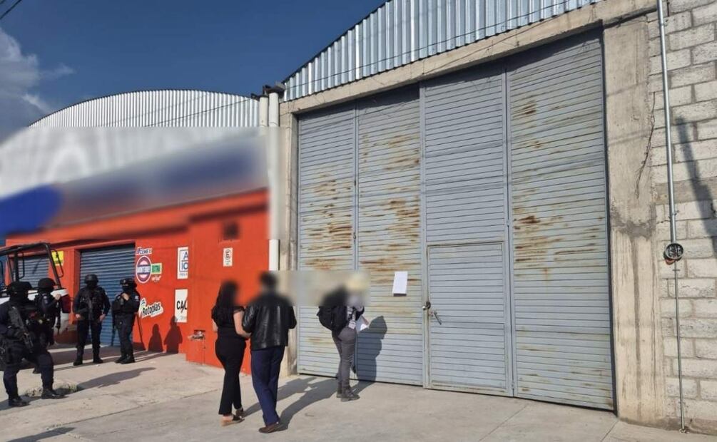 La bodega fue ubicada en la Zona Centro del municipio de Dolores Hidalgo, Guanajuato (07/07/2025). Foto: Especial