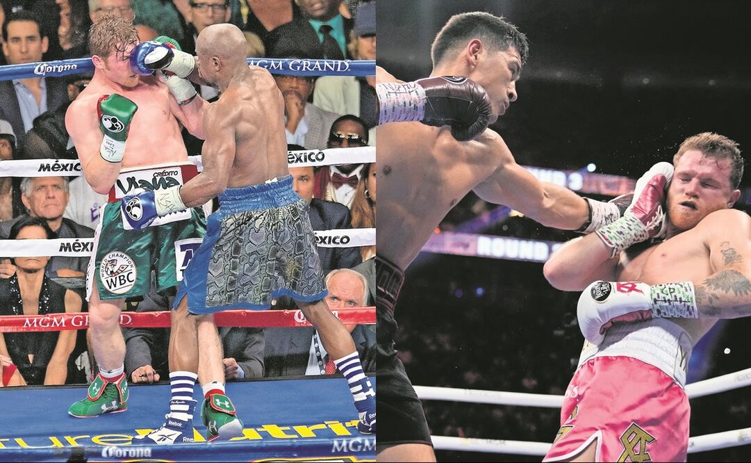 Canelo perdió ante Mayweather y Bivol - FOTO: Especial