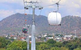 Michoacán alista inauguración del teleférico de Uruapan; proyecto de más de 3 mil mdp beneficiará a 40 mil usuarios al día