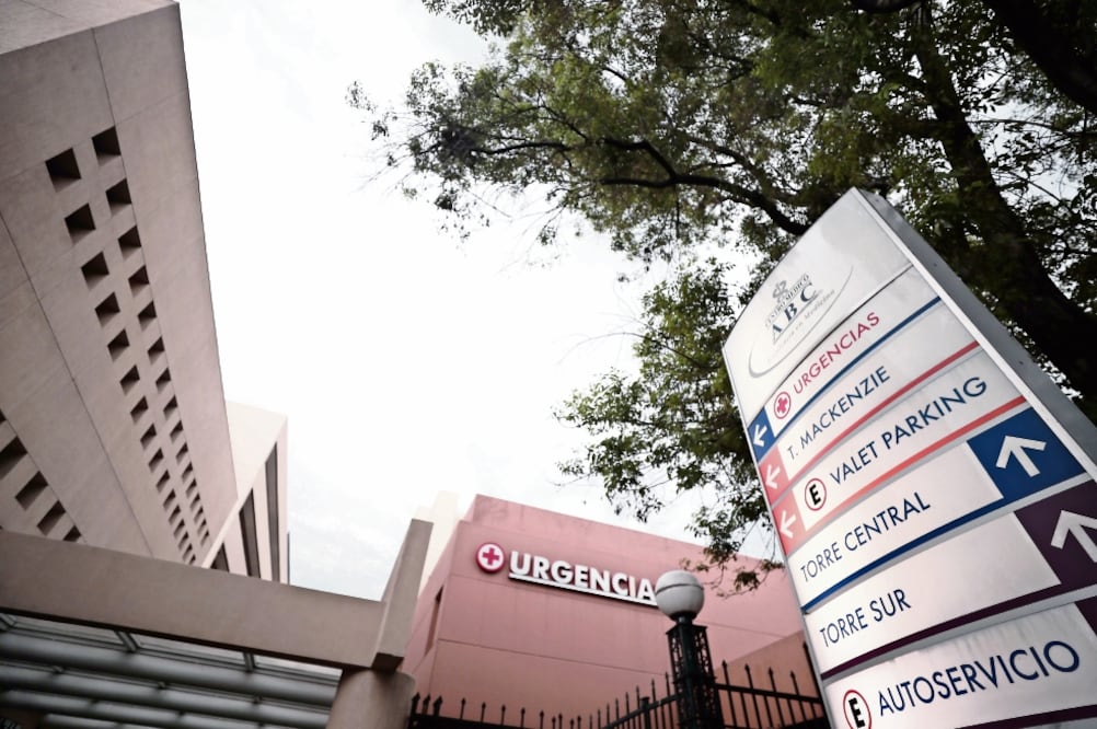 Luis Echeverría permanece internado en el Hospital ABC de Observatorio desde el miércoles (ALEJANDRA LEYVA. EL UNIVERSAL)