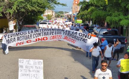 Marchan por la paz en Tepalcatepec y 5 municipios más de Michoacán