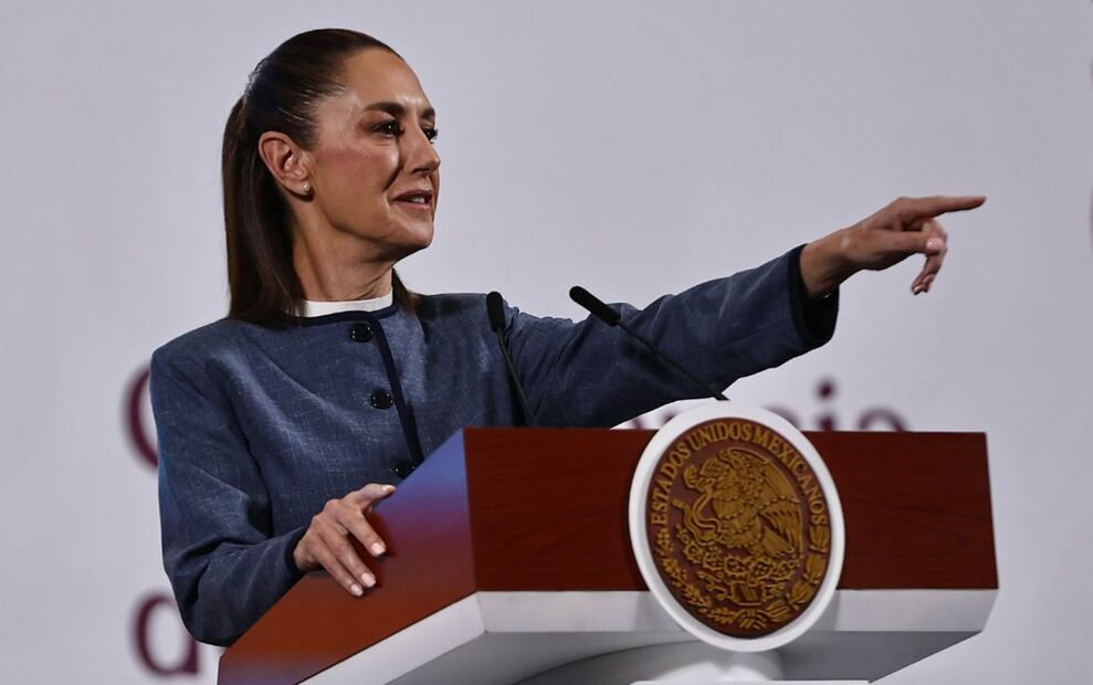 Ante la visita programada el próximo viernes a México de la secretaria de Seguridad Nacional de Estados Unidos, Kristi Noem, Sheinbaum Pardo indicó que se trata de “una reunión de coordinación” y “no tiene que ver con el proceso de aranceles”. Foto: Berenice Fregoso/EL UNIVERSAL