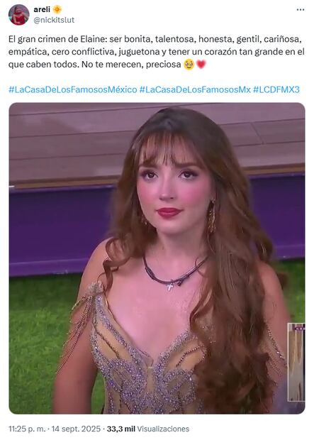 Memes de la séptima noche de eliminación en La Casa de Los Famosos México. Foto: X
