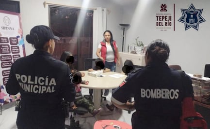 Rescatan a 4 niños que sufrían violencia por parte de su madre en Tepeji, Hidalgo; vivían en condiciones inadecuadas
