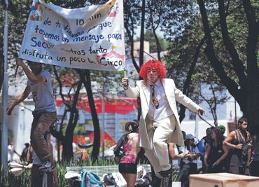 Tras protesta, Cirko de Mente salva estudios circense
