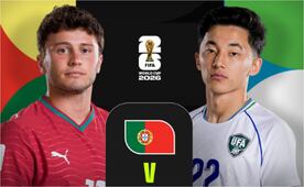 Mundial 2026: Portugal vs Uzbekistán EN VIVO sigue aquí el MINUTO A MINUTO del juego