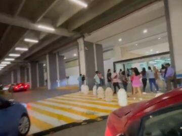 VIDEO. Detención de hombre armado causa sicosis en Plaza Américas de Boca del Río