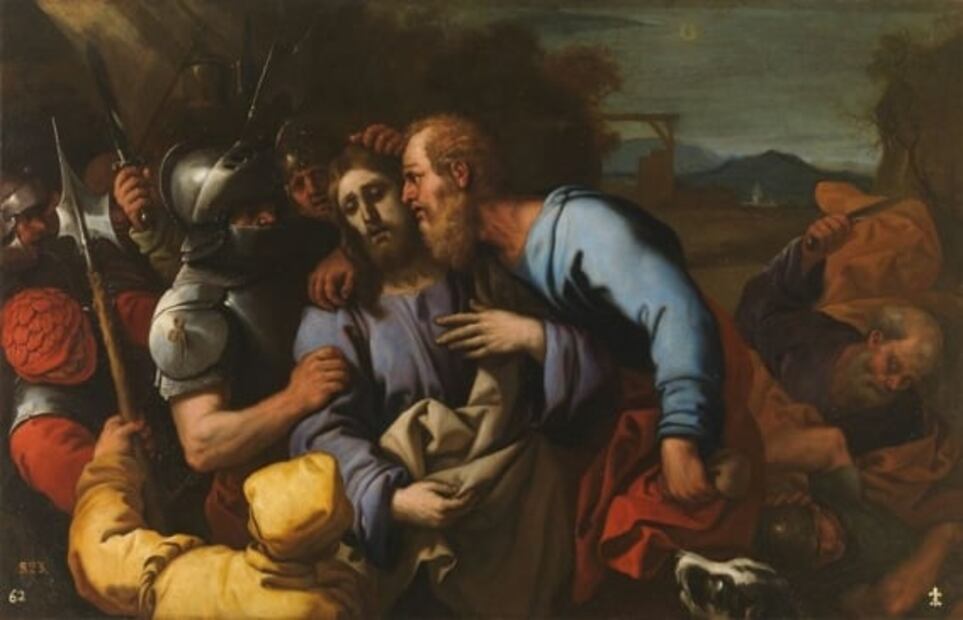 Hernán Cortés, Moctezuma y Jesús y Judas