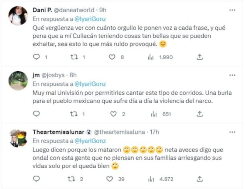 La Adictiva canta corrido a "El Chapo” en Premios Lo Nuestro y desata polémica