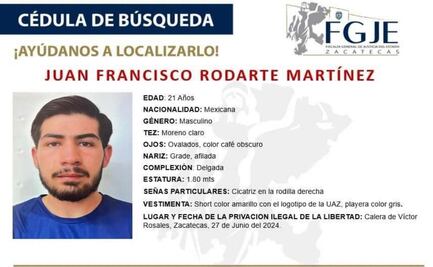 Privación de la libertad de estudiante en Zacatecas provoca movilización de alumnos y familiares; exigen su localización