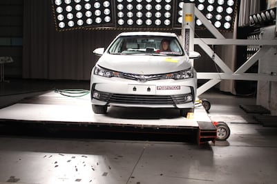 ¿Qué tan seguro es el Toyota Corolla? 