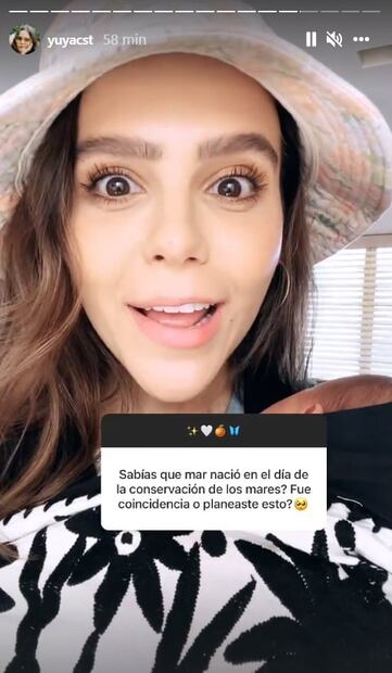 Yuya hace su primera aparición junto a Mar y habla sobre la maternidad