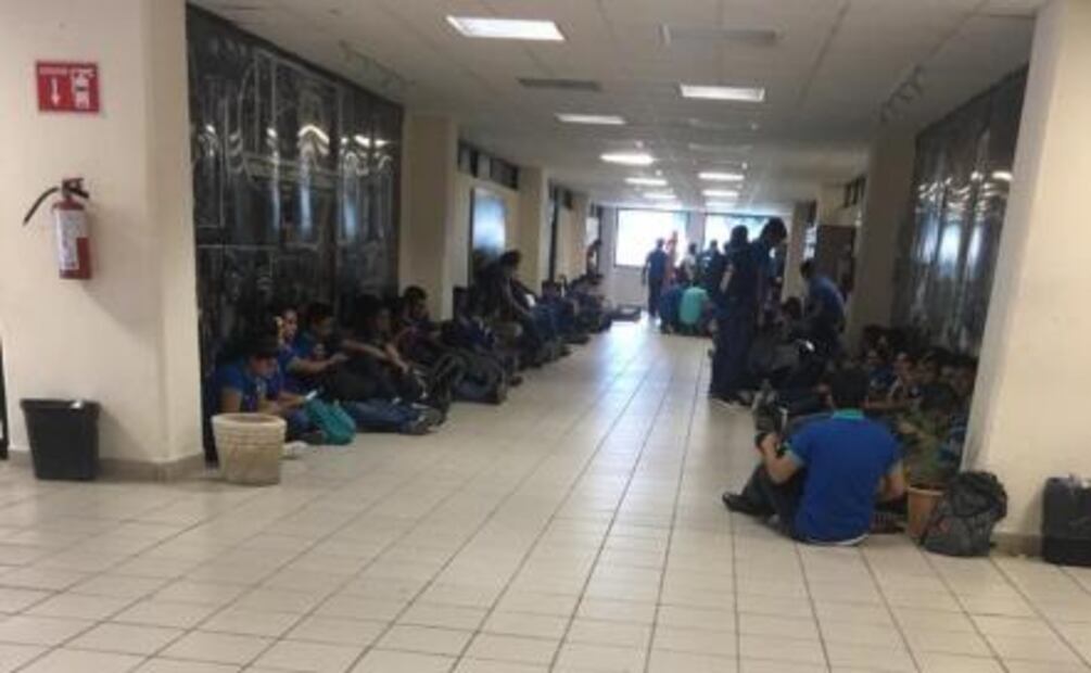 Tras persecución, hombre armado ingresa a universidad en Tamaulipas