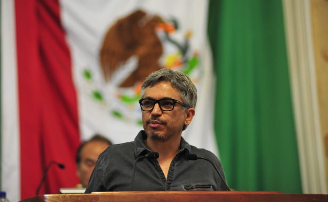 El vicecoordinador de Morena en el Congreso local, José Luis Rodríguez Díaz de León. Fotografía: Especial