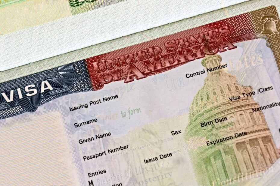 Visa americana. Foto: iStock
