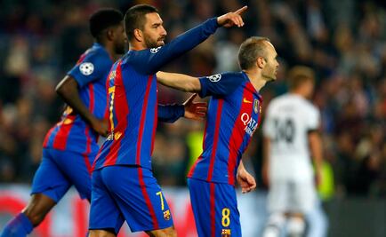 Barcelona cierra con goleada en fase de grupos