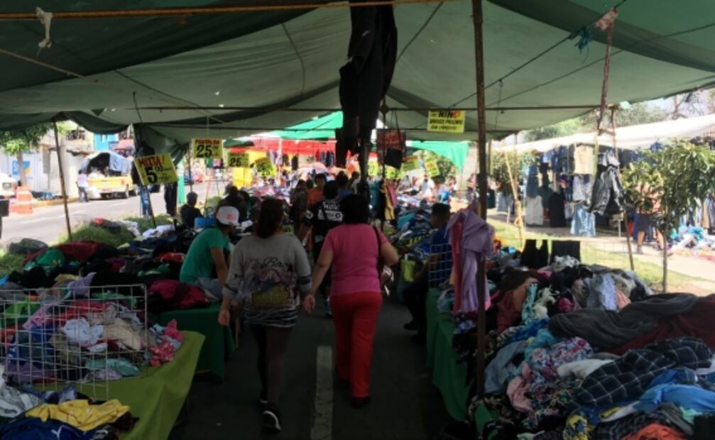 Se instalan 5 mil comerciantes en nueva sede del tianguis de Santa Cruz Meyehualco