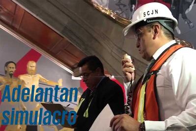 Adelanta la Corte simulacro