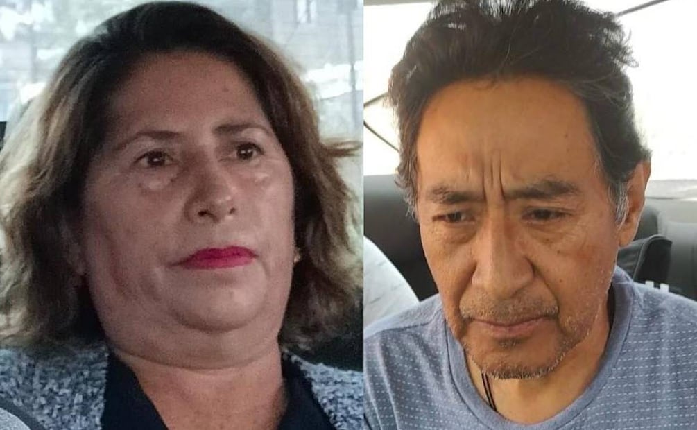 Padres del presunto feminicidia. Foto Especial/El Universal