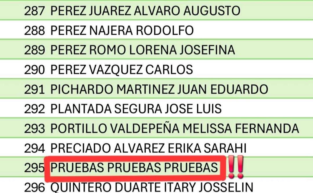 Candidatos para elecciones judiciales. (7/12/24) Foto: Especial