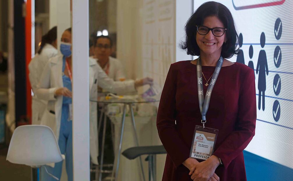 Alexandra Arias Mendoza, Vicepresidenta de la Sociedad Mexicana de Cardiología. Foto: Miguel García El Universal