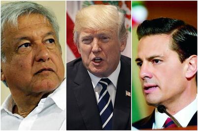 Cuando Trump amenazó con el muro, AMLO apoyó a EPN; “me pondría del lado de Peña Nieto para defender a los mexicanos”